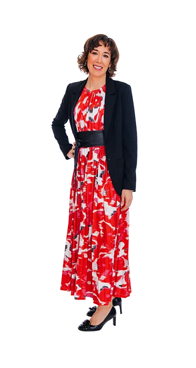 Mag. Karin Graf im Business Outfit