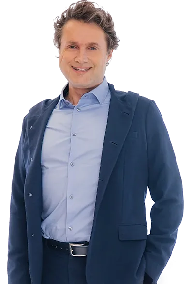 Portrait von Dipl.-Wi.-Ing. Dr. Gereon Friederes im Business Outfit